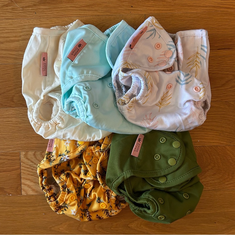 Petite Crown Cloth “Keeper” Diaper Cover Bundle